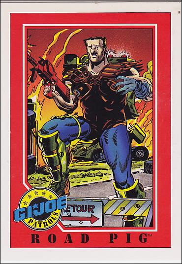 G.I. Joe (Base Set) card 147 Road Pig