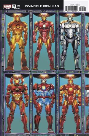 Invincible Iron Man (2022) issue 5-C Bob Layton Connecting Cover
