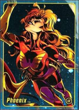 Marvel Heroes Figure Factory: Series 1 (Base Set) card 10 Phoenix
