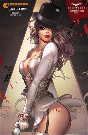 Grimm Fairy Tales (2016) issue 7-K Paul Green Clockwork Comics & Cards Cover 1/350