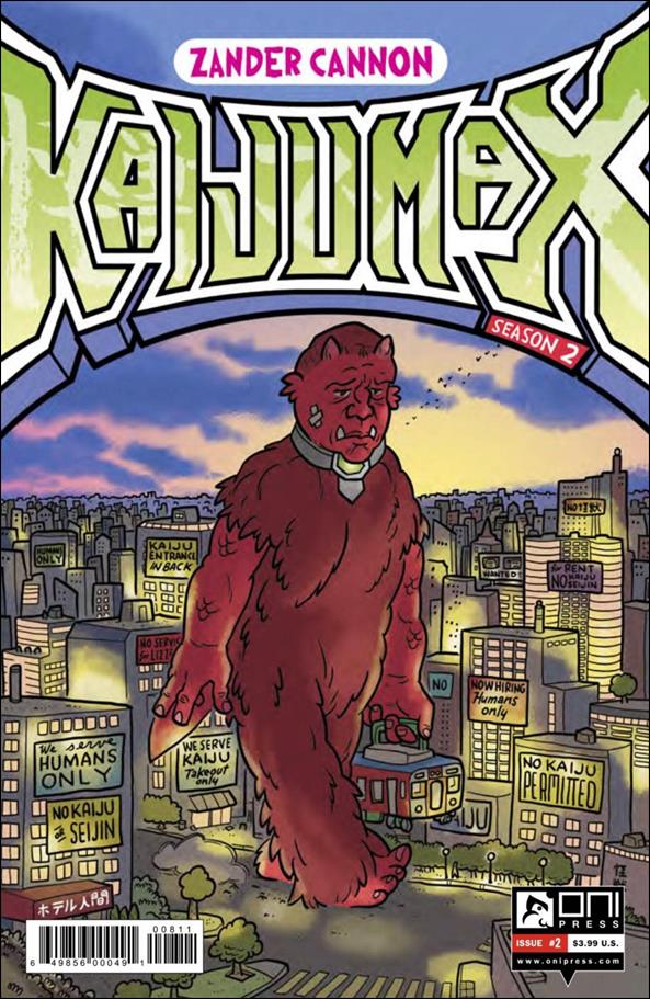 Kaijumax: Season Two issue 2 Wraparound Cover