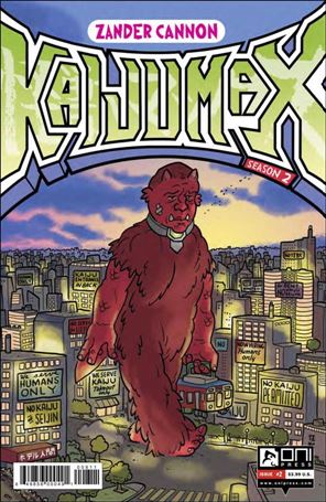 Kaijumax: Season Two issue 2 Wraparound Cover