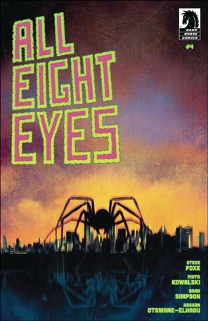 All Eight Eyes issue 4-B Martin Simmonds Cover