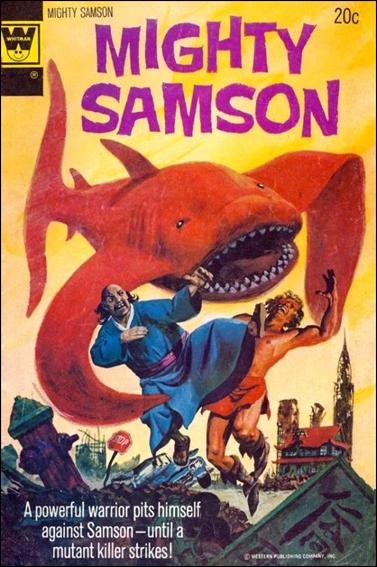 Mighty Samson (1964) issue 24-B Whitman Cover