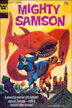 Mighty Samson (1964) issue 24-B Whitman Cover