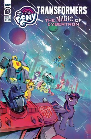 My Little Pony/Transformers II issue 4-B Bethany McGuire-Smith Cover