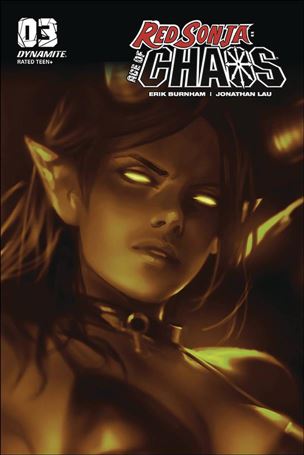 Red Sonja: Age of Chaos issue 3-M Derrick Chew 1:20 Tint Cover