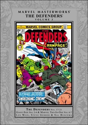 Marvel Masterworks: The Defenders issue 3 Silver Dust Jacket
