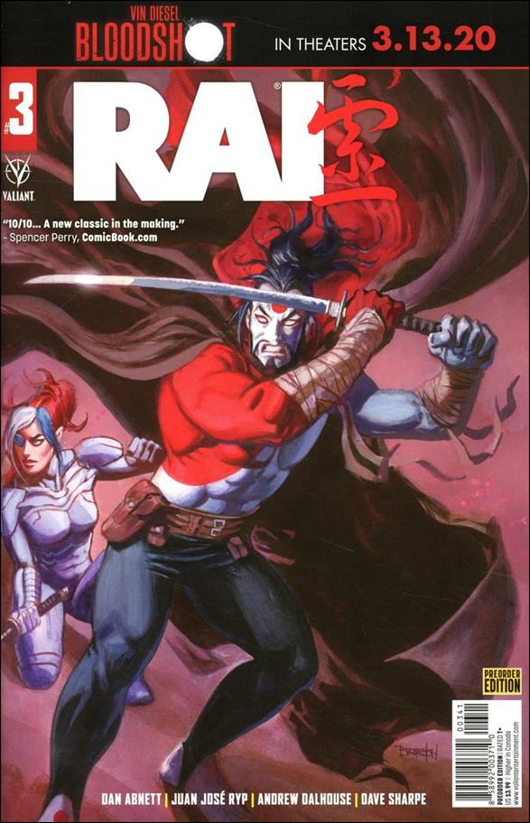 Rai (2019) issue 3-D Brewerton Pre-Order Edition Cover