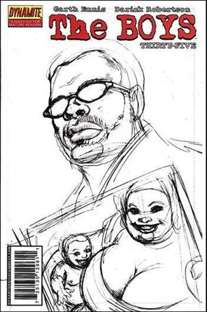 Boys issue 35-B 1:25 Sketch Cover