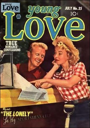 Young Love (1952) issue 5 #35 on Cover