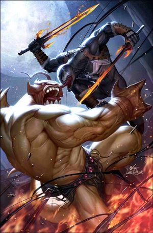 Venom (2018) issue 13-B InHyuk Lee Asgardian Cover