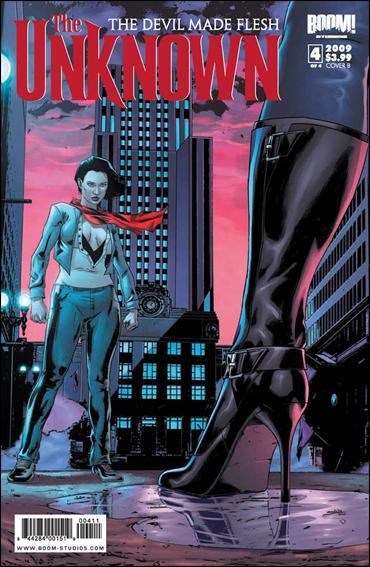 Unknown: The Devil Made Flesh issue 4-B Alexander Stojanov Cover