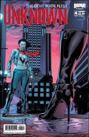 Unknown: The Devil Made Flesh issue 4-B Alexander Stojanov Cover