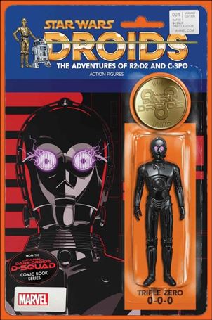 Star Wars: Dark Droids - D-Squad issue 4-B John Tyler Christopher Action Figure Cover