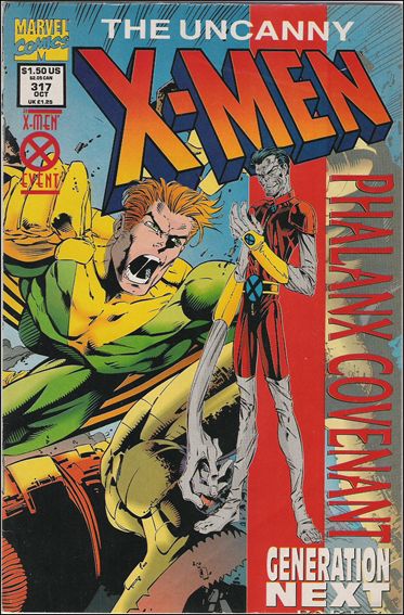Uncanny X-Men (1981) issue 317-B Standard Wraparound Cover