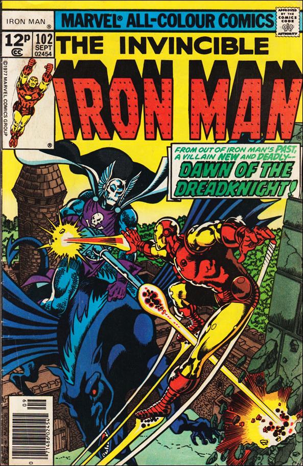 Iron Man (1968) issue 102-C UK Price Cover