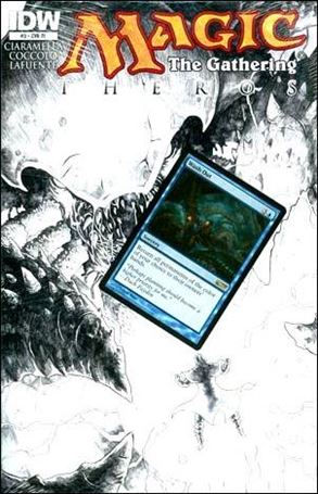 Magic: The Gathering - Theros issue 3-C Martin Coccolo 1:10 Cover with Card