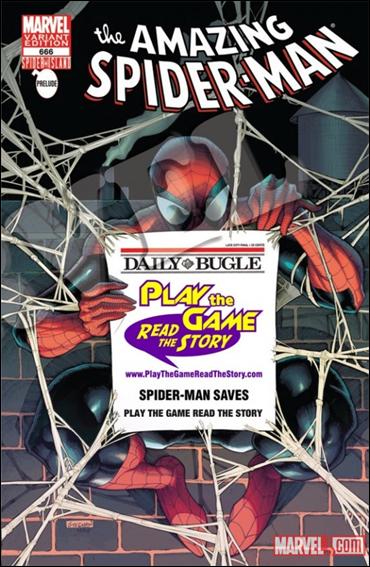 Amazing Spider-Man (1963) issue 666-PG Play the Game Read the Story Daily Bugle Cover