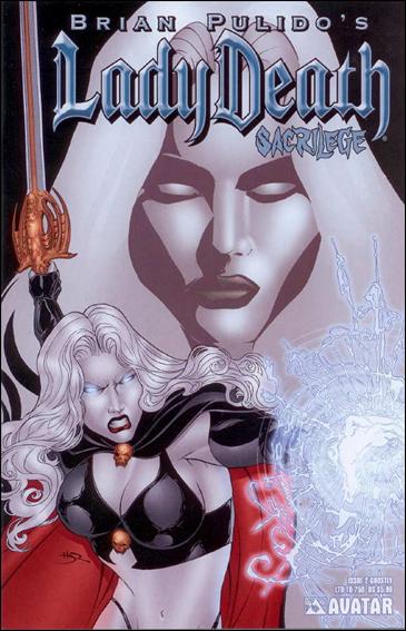 Brian Pulido's Lady Death: Sacrilege issue 2-H Ghostly Cover 1/750