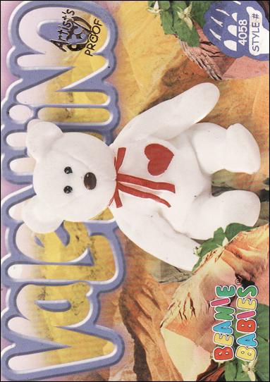 Beanie Babies Series 4 (Artist Proof Parallel Base Set) card 251 Valentino