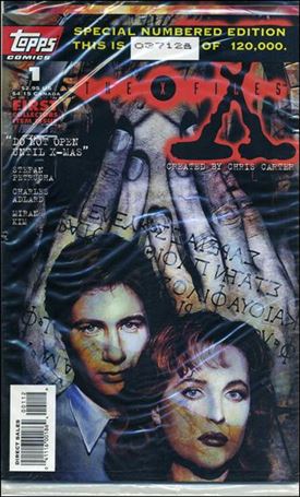 X-Files (1995) issue 1-C Polybagged, Special Numbered Edition 1/120,000