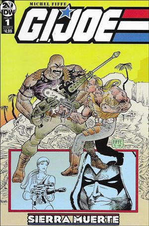 G.I. Joe: Sierra Muerte issue 1-B Michel Fiffe Joe vs Dreadnoks Cover