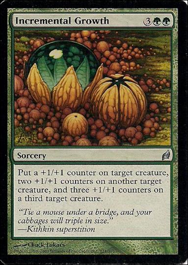 Magic the Gathering: Lorwyn (Base Set) card 221 Incremental Growth