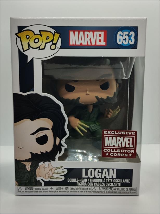 POP! Marvel figure 653 Logan