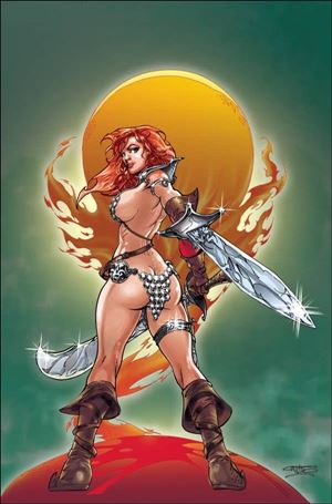 Unbreakable Red Sonja issue 1-Q Roberto Castro Virgin 1:10 Cover