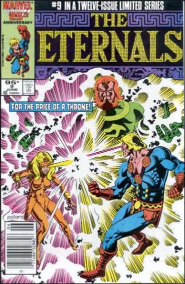 Eternals (1985) issue 9-B Canadian Price Cover