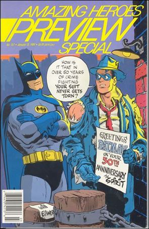 Amazing Heroes issue 157 Issue doubles as AH Preview Special, Jan. 1989