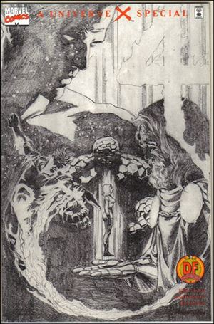 Universe X: 4 issue 1-C Dynamic Forces Sketch Cover 1/2000