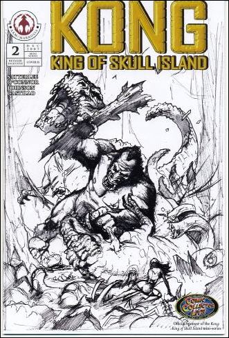 Kong: King of Skull Island issue 2-B Tommy Castillo 1:10 Sketch Cover