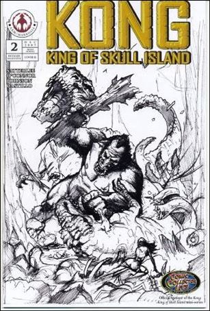 Kong: King of Skull Island issue 2-B Tommy Castillo 1:10 Sketch Cover