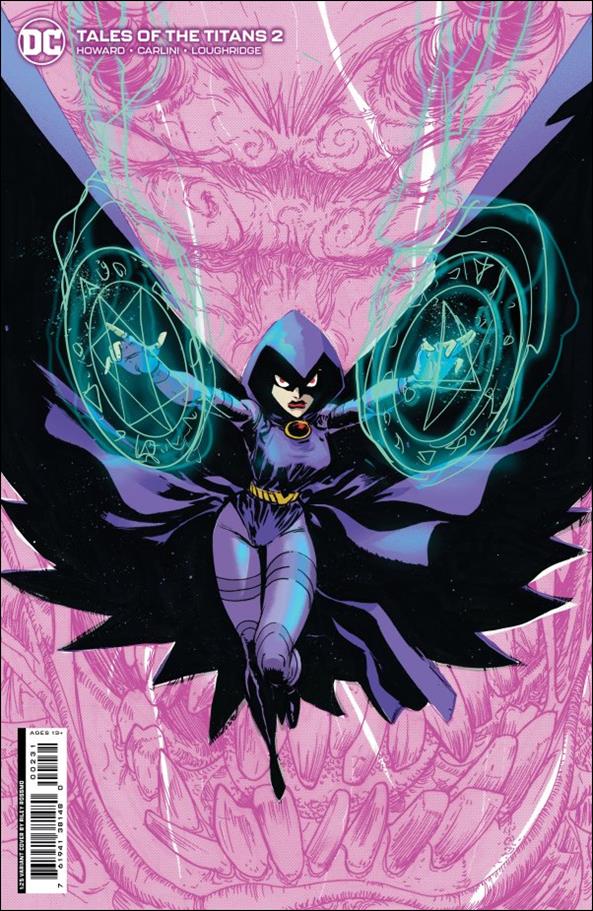 Tales of The Titans issue 2-D Riley Rossmo 1:25 Cardstock Cover