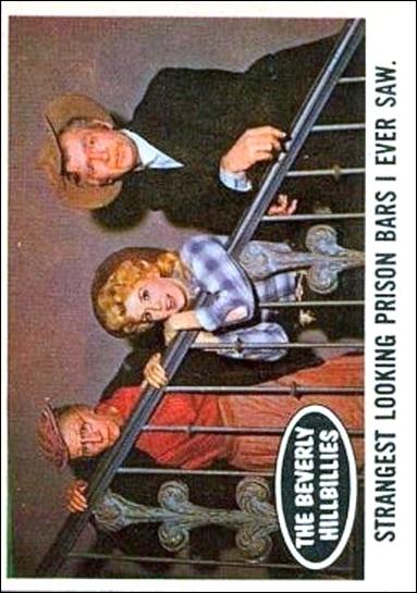 Beverly Hillbillies (Base Set) card 8 Strangest Looking Prison Bars I Ever Saw.