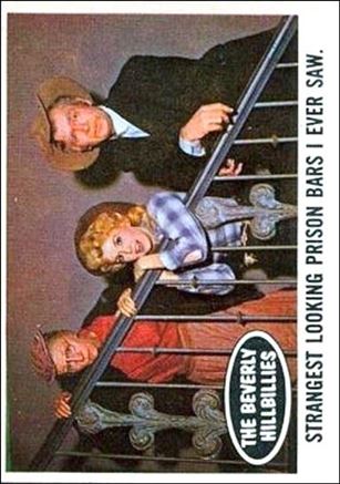 Beverly Hillbillies (Base Set) card 8 Strangest Looking Prison Bars I Ever Saw.