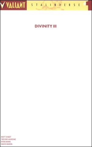 Divinity III: Stalinverse issue 1-H Blank Cover