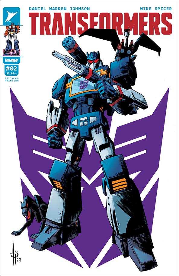 Transformers (2023) issue 2-H Jason Howard "Soundwave" Cover (2nd Printing)