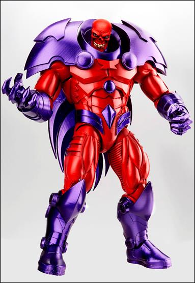 Marvel Legends Series: Captain America (Red Skull Series) figure 8 Red Onslaught BAF