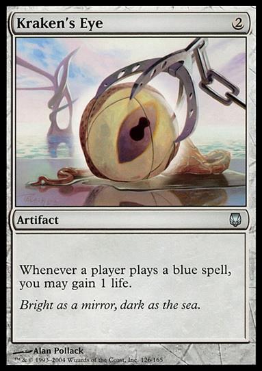Magic the Gathering: Darksteel (Base Set) card 126 Kraken's Eye