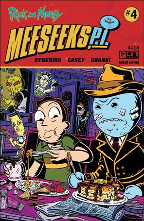 Rick And Morty: Meeseeks, P.I. issue 4-B Sam Grinberg Cover
