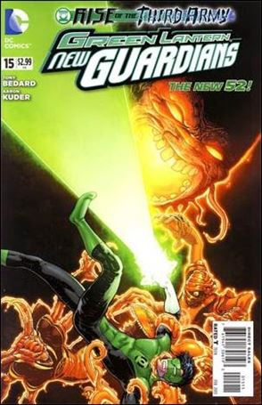 Green Lantern: New Guardians  issue 15 Standard Cover