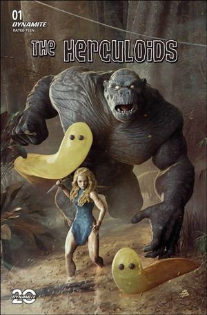 Herculoids (2025) issue 1-N Björn Barends Foil 1:10 Cardstock Cover