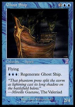 Magic the Gathering: Time Spiral (Timeshifted Subset) card 21 Ghost Ship