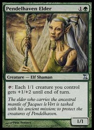 Magic the Gathering: Time Spiral (Base Set) card 209 Pendelhaven Elder