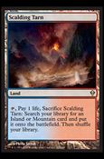 Magic The Gathering: Zendikar (Base Set) card 223 Scalding Tarn