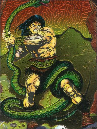 Conan III (Base Set) card 68 The Coils of the Snake