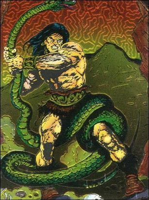 Conan III (Base Set) card 68 The Coils of the Snake